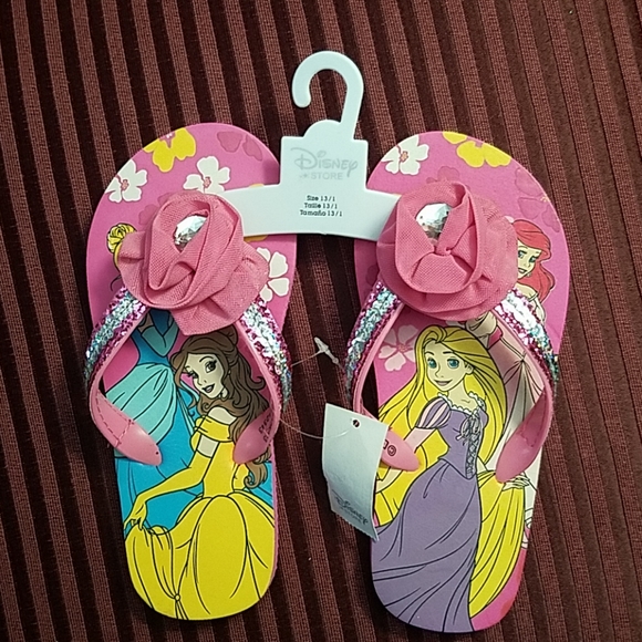 disney princess flip flops